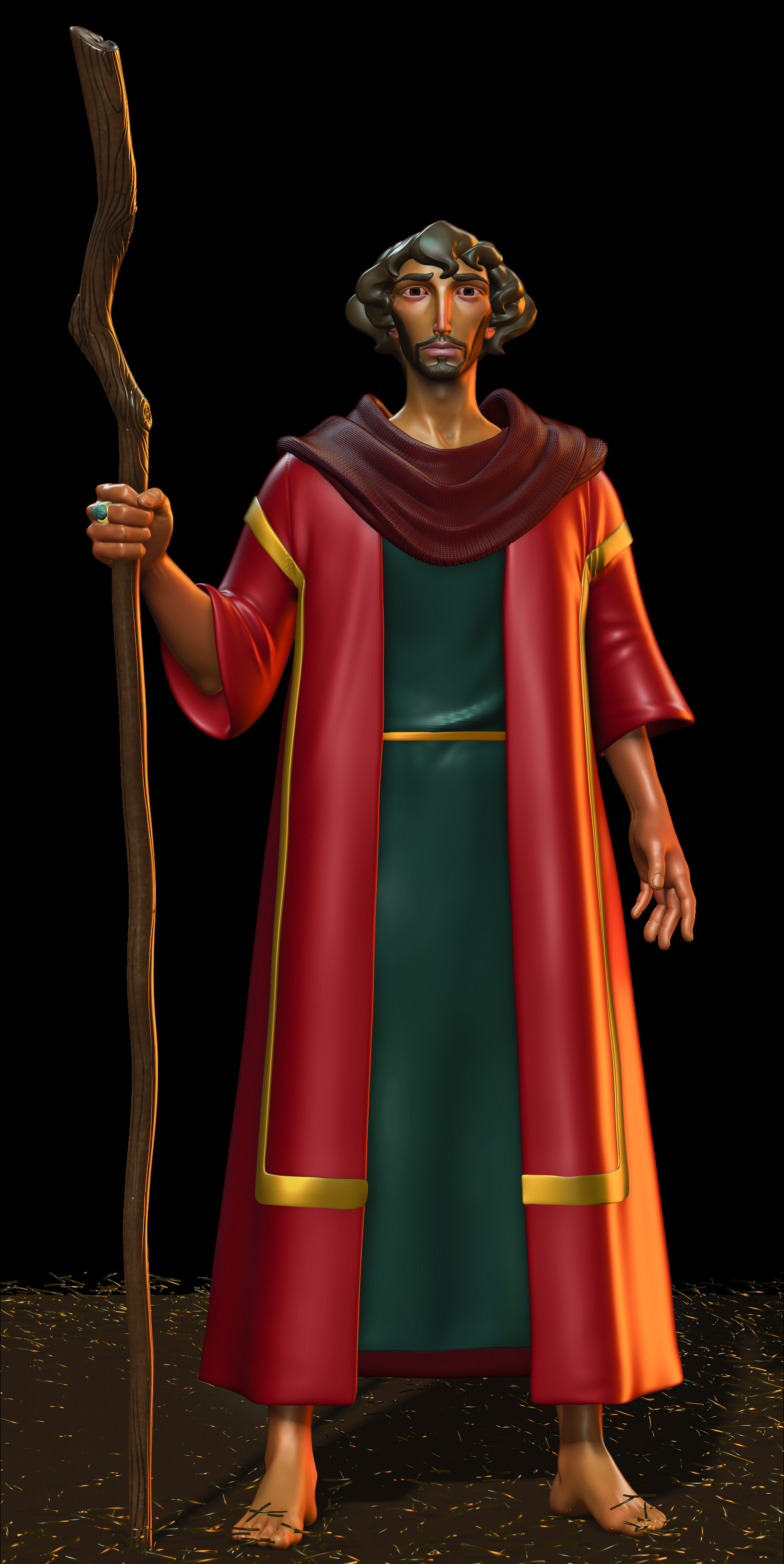 Artstation Moses The Prince Of Egypt Elisabetta Raineri