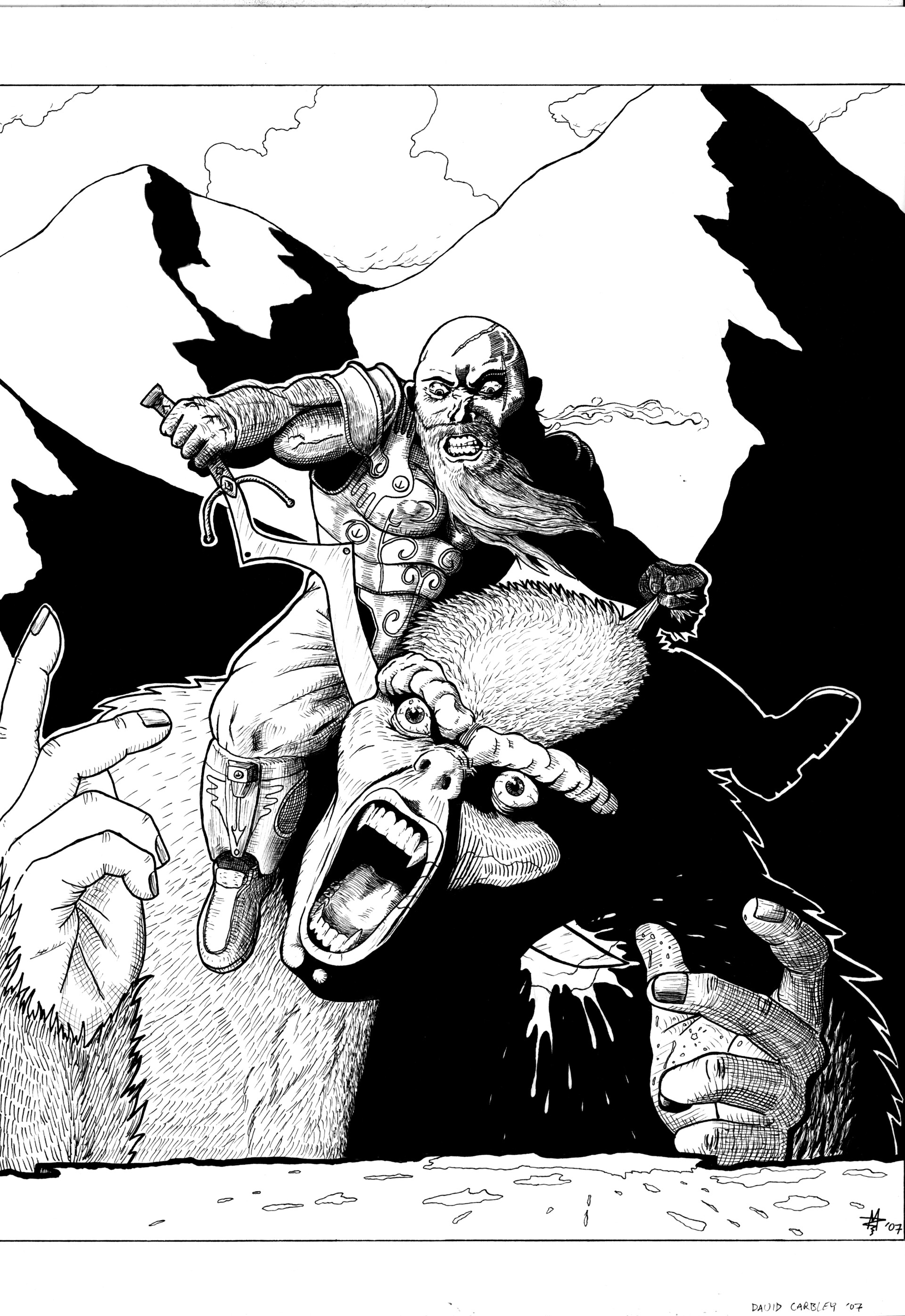 David Carbley Take It Like A Man