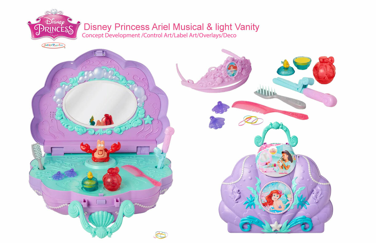 ariel vanity disney