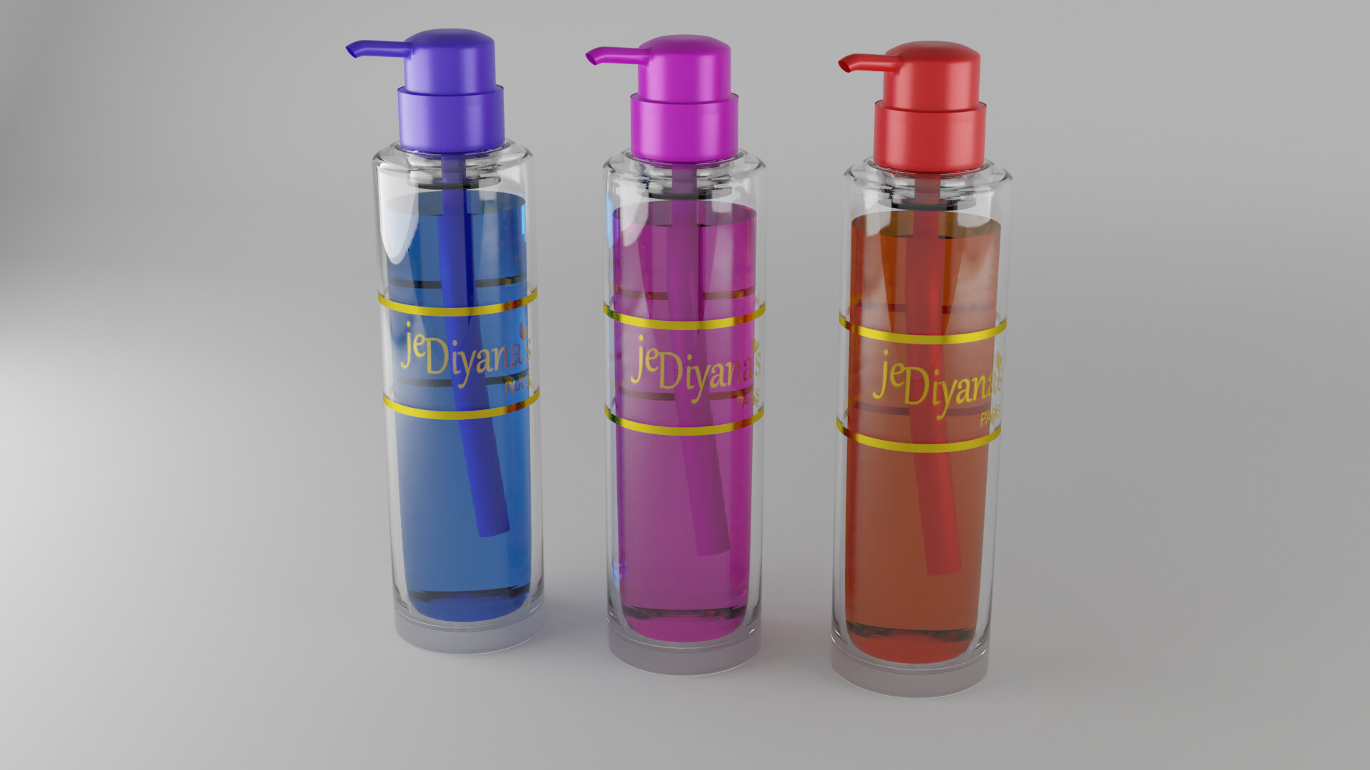 ArtStation - cosmetics modeling - 3D