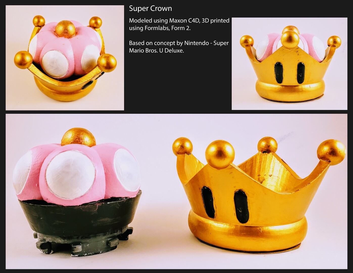David Woelfel 3d Modelling Printing Supercrown