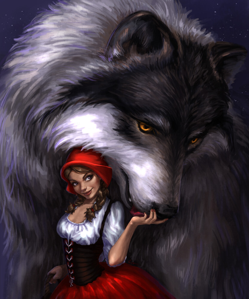 e l big good wolf