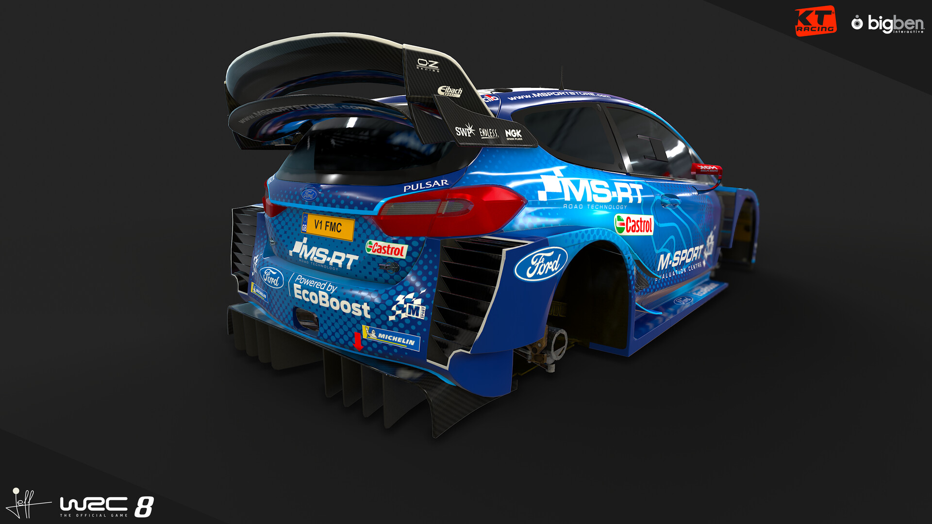 Artstation Wrc 8 Ford Fiesta Wrc 1 Jean Francois Delisle