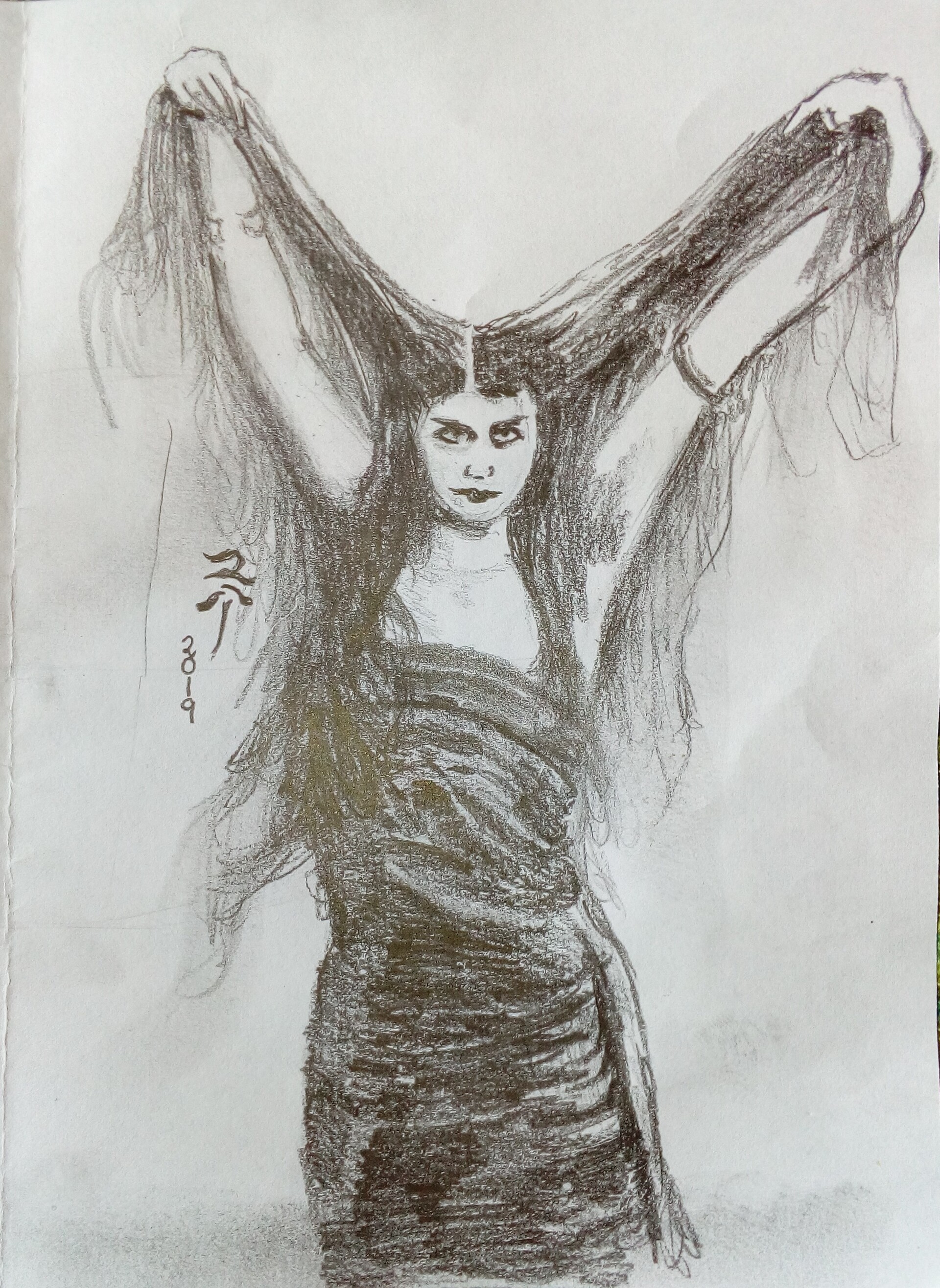 ArtStation Theda Bara aka #39 The Vamp #39 😈2019