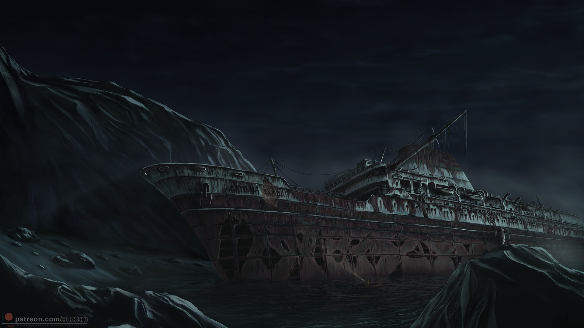 Artstation Ghost Ship Elestan A Shmakov Artstation Ghost Ship Elestan A Shmakov