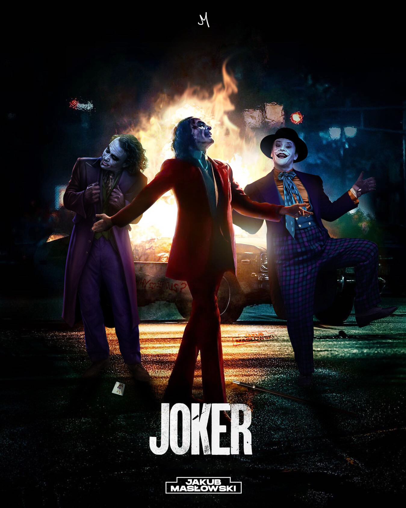 artstation the joker jakub maslowski