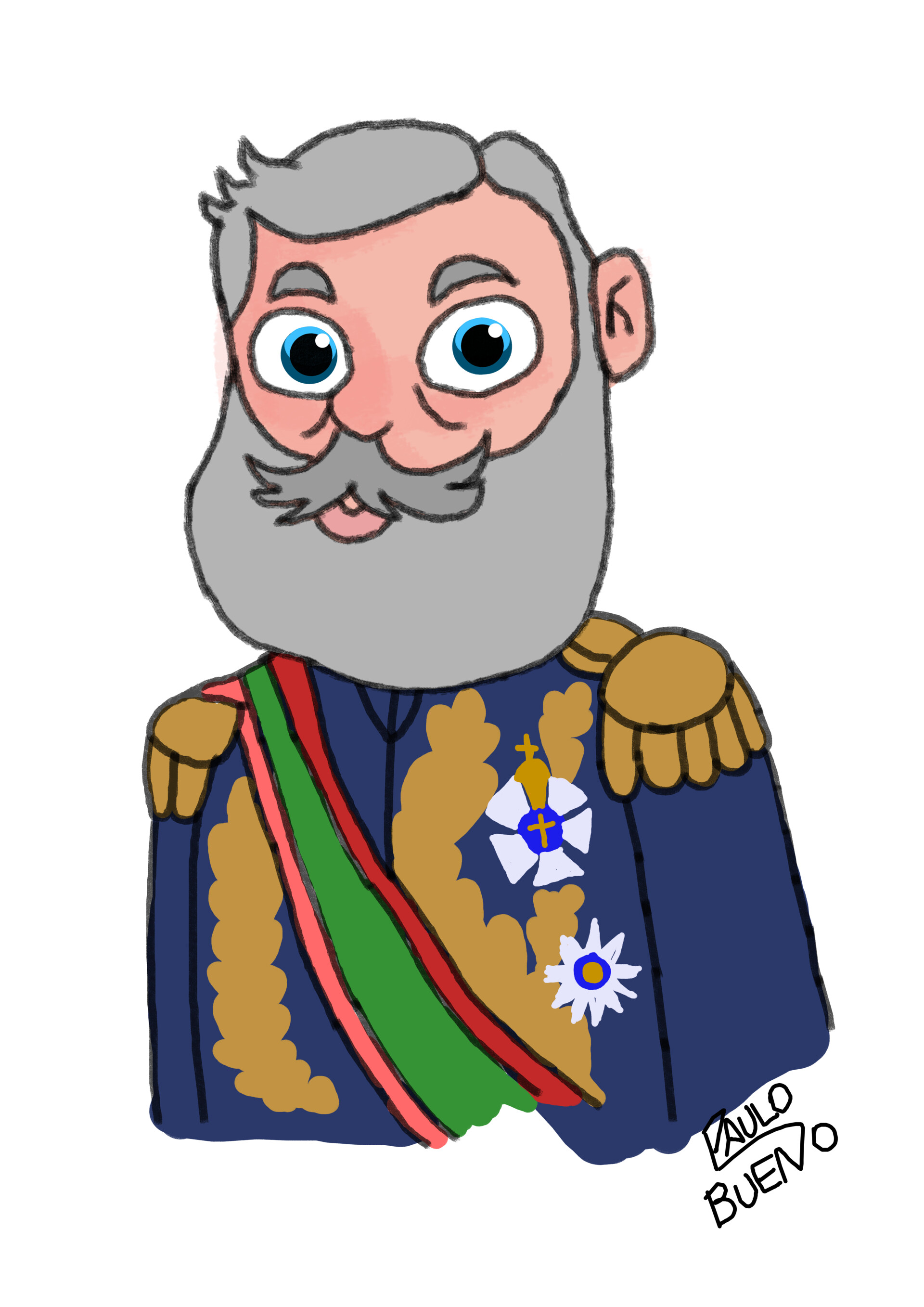 Paulo Bueno - Imperador do Brasil Dom Pedro II - Brazilian Emperor Dom ...