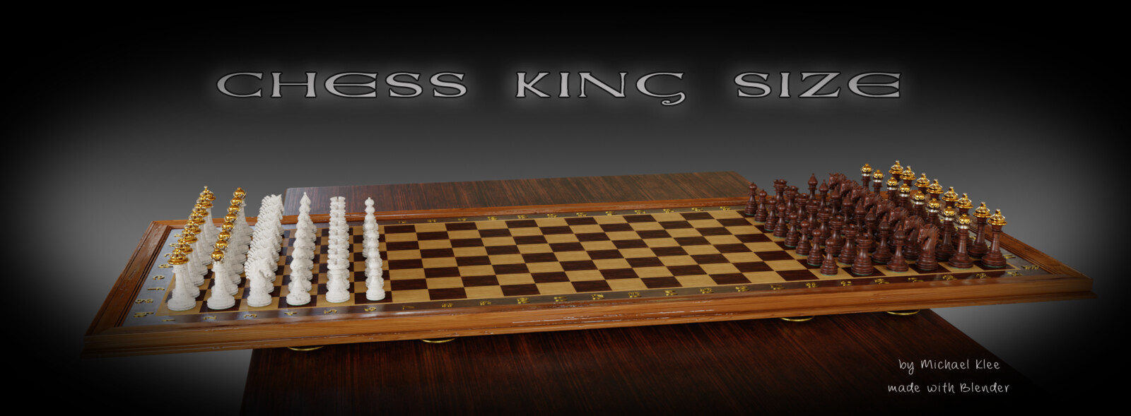 CHESS KING SIZE 
for long winter nights
