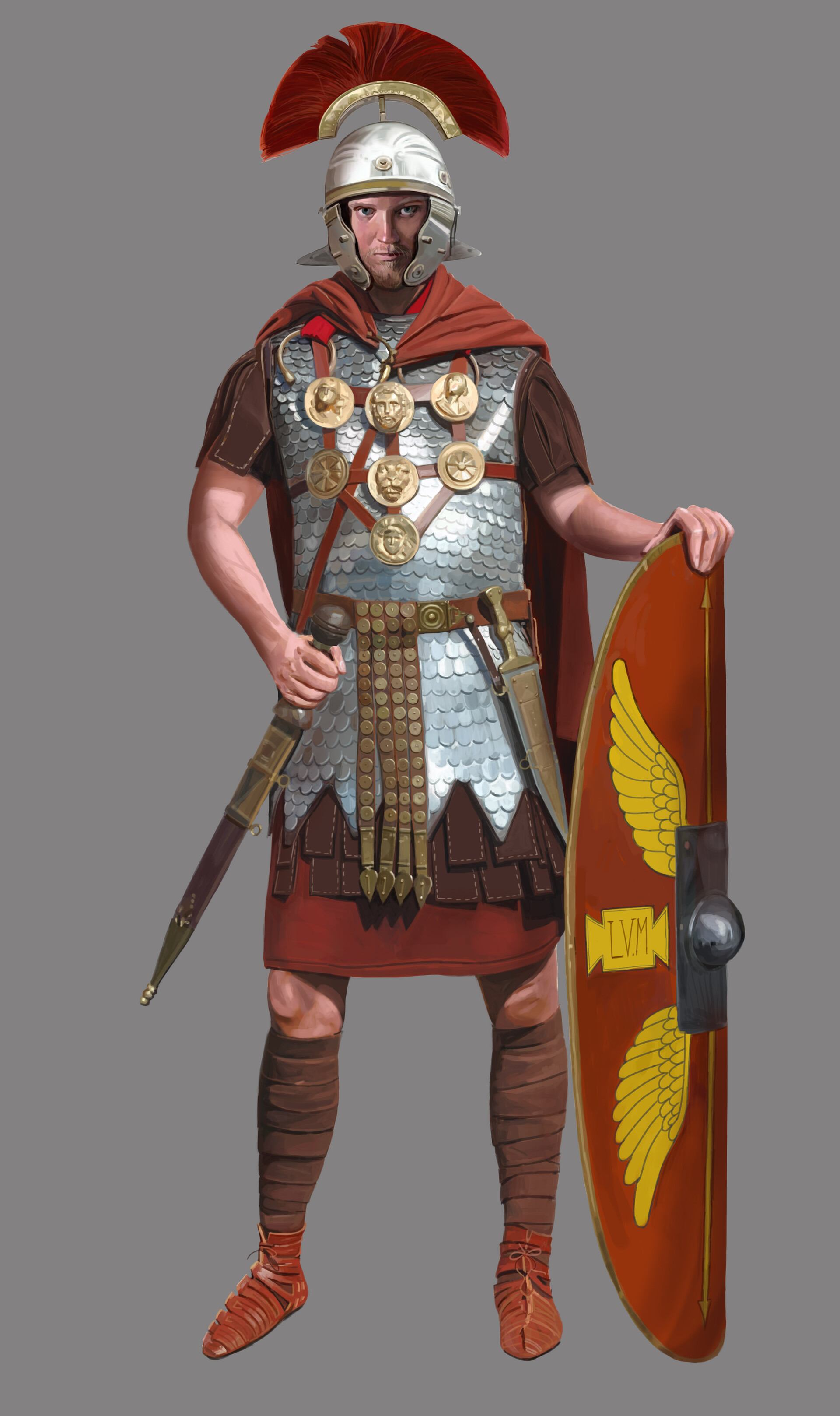 ArtStation - Roman legionnaire