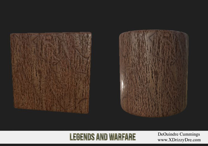Sample Materials in game