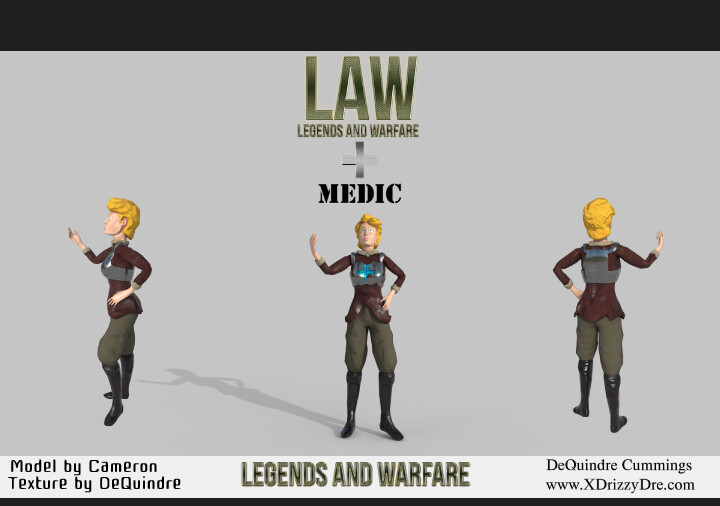 Textured in Substance Painter &amp; Designer