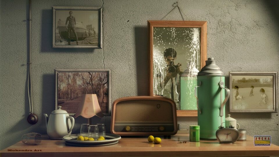 Artstation Back In Time Rathod Mukendra