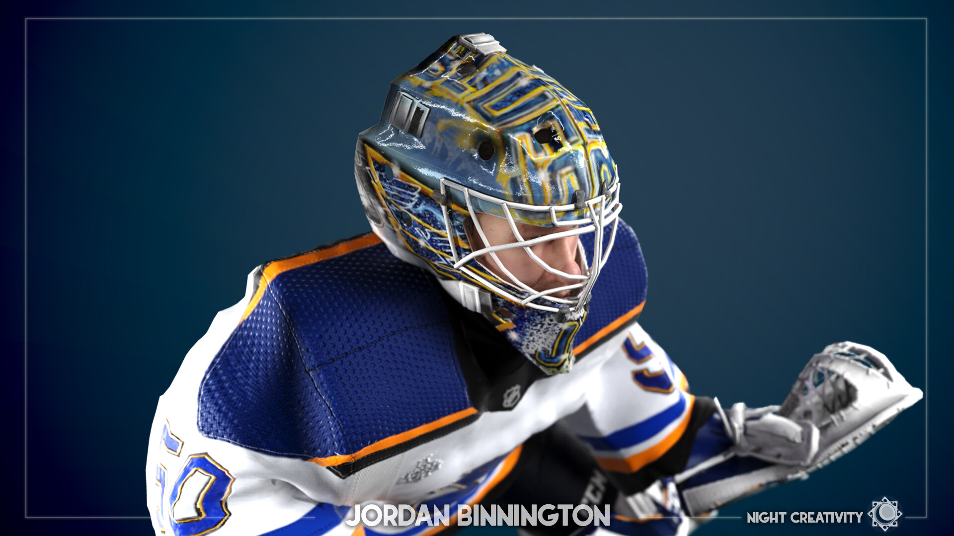 Jordan Binnington: Winner Winner Binner Dinner, Hoodie / Small - NHL - Sports Fan Gear | breakingt