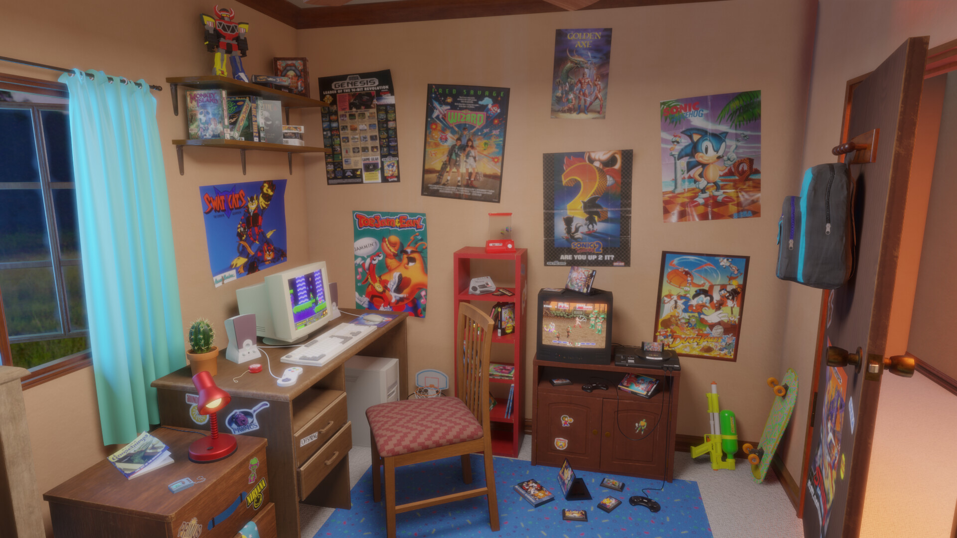 ArtStation - 90s room