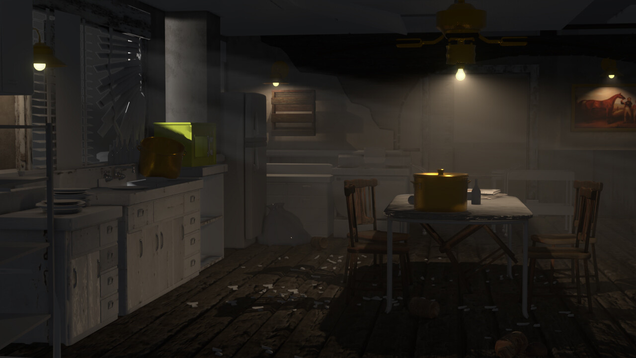 resident evil 7 kitchen