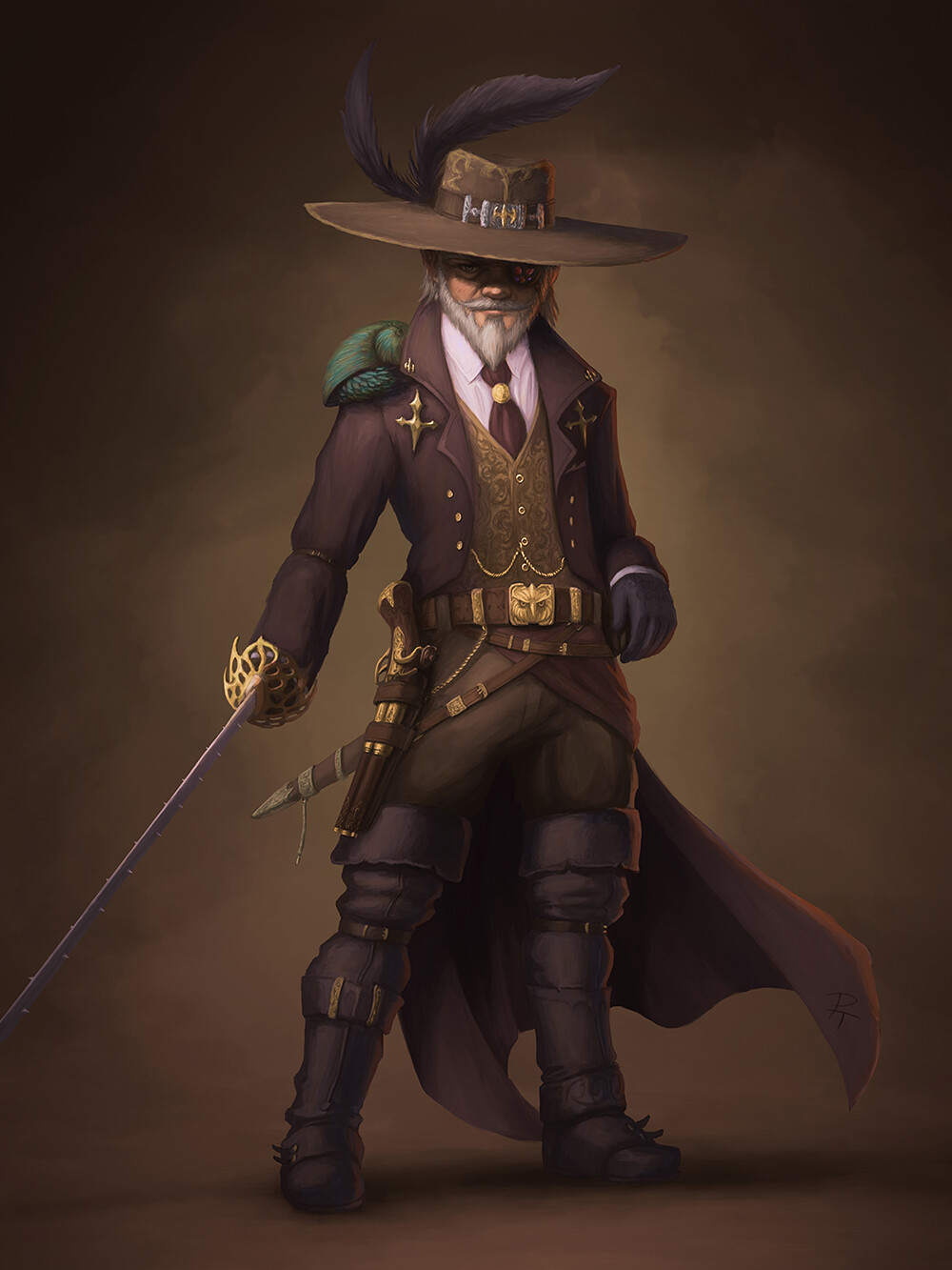 ArtStation Gnome Rogue Commission