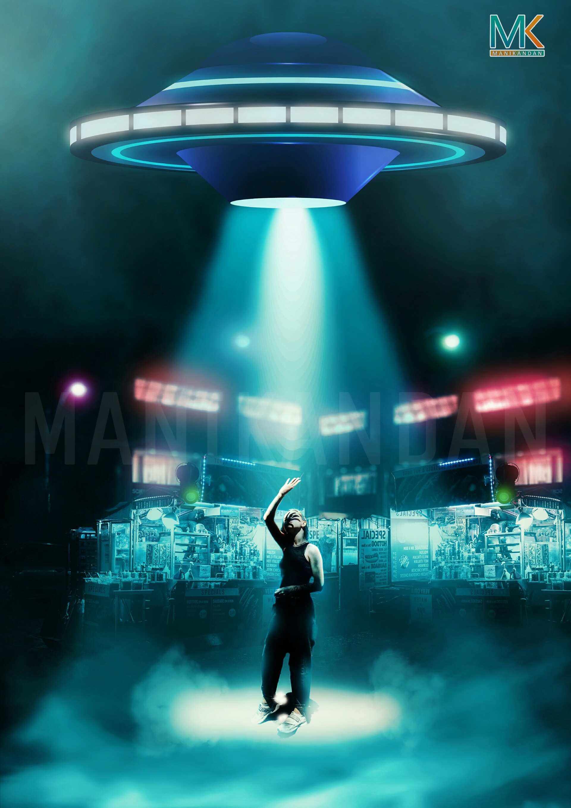 Artstation Abduction Concept Design Mani Kandan