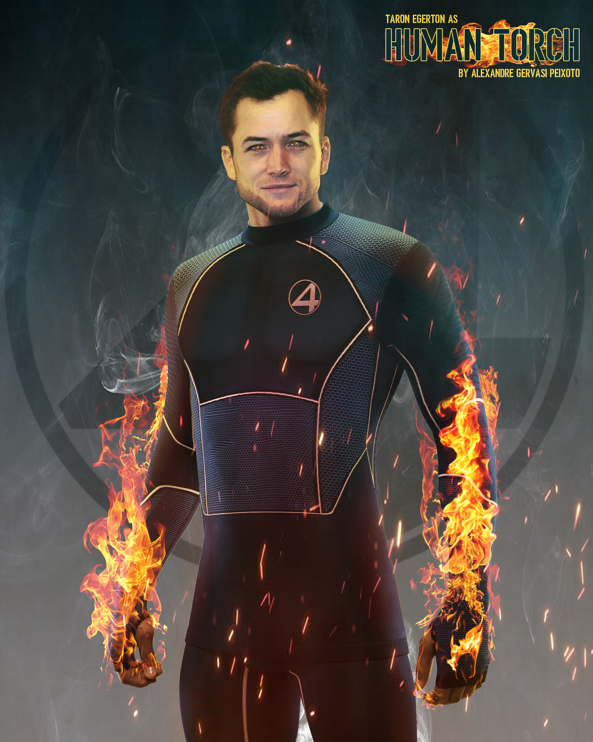 Xande Taron Egerton as Human Torch