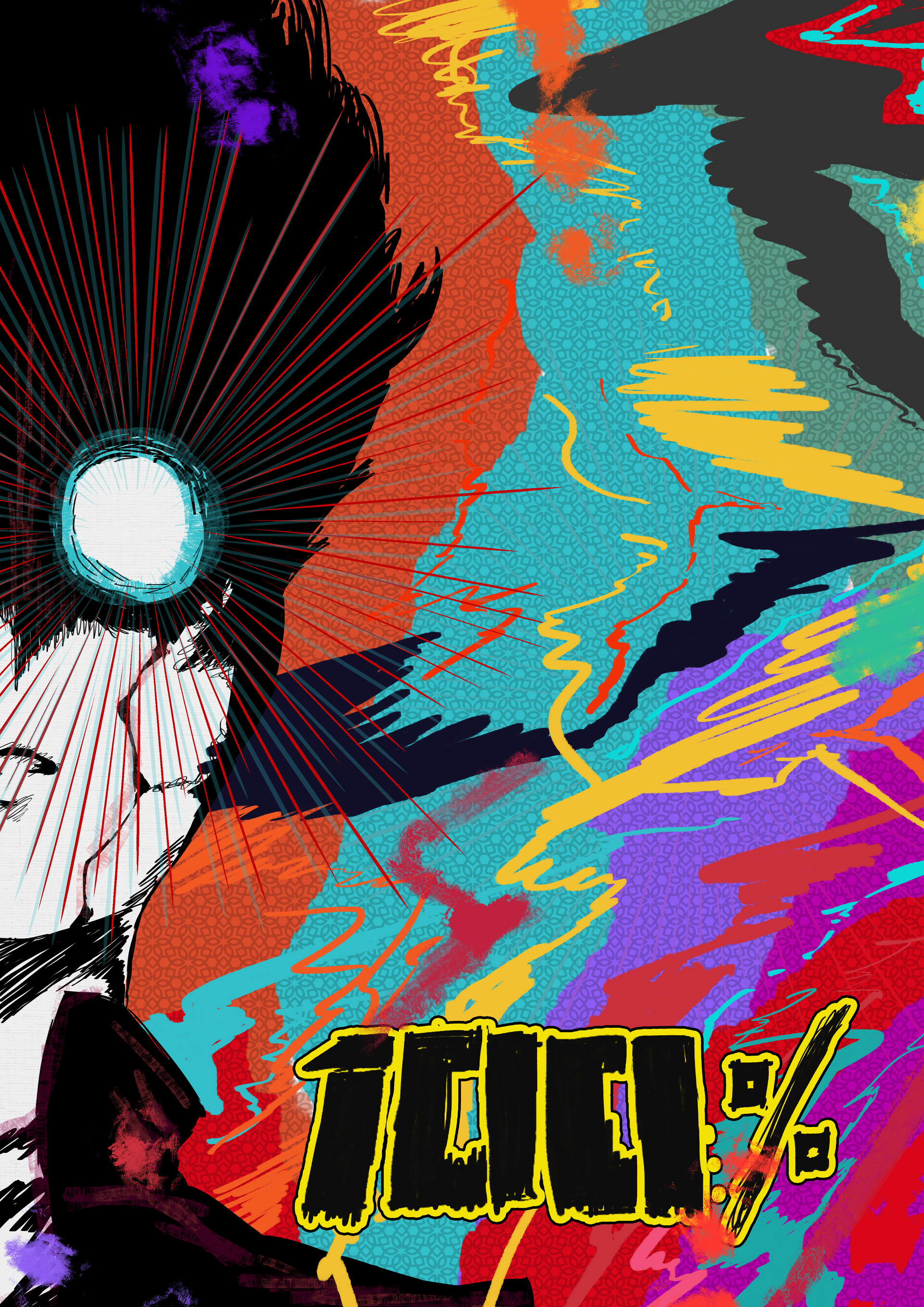Wallpaper Artstation Mob Psycho 100 Broken Beanie Desktop Wallpaper Free