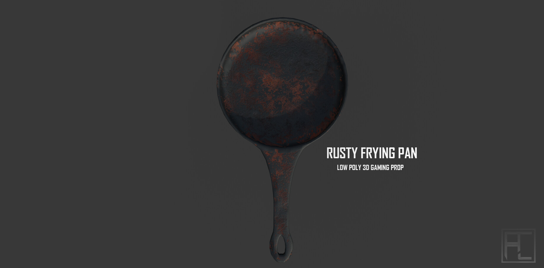 ArtStation RUSTY FRYING PAN