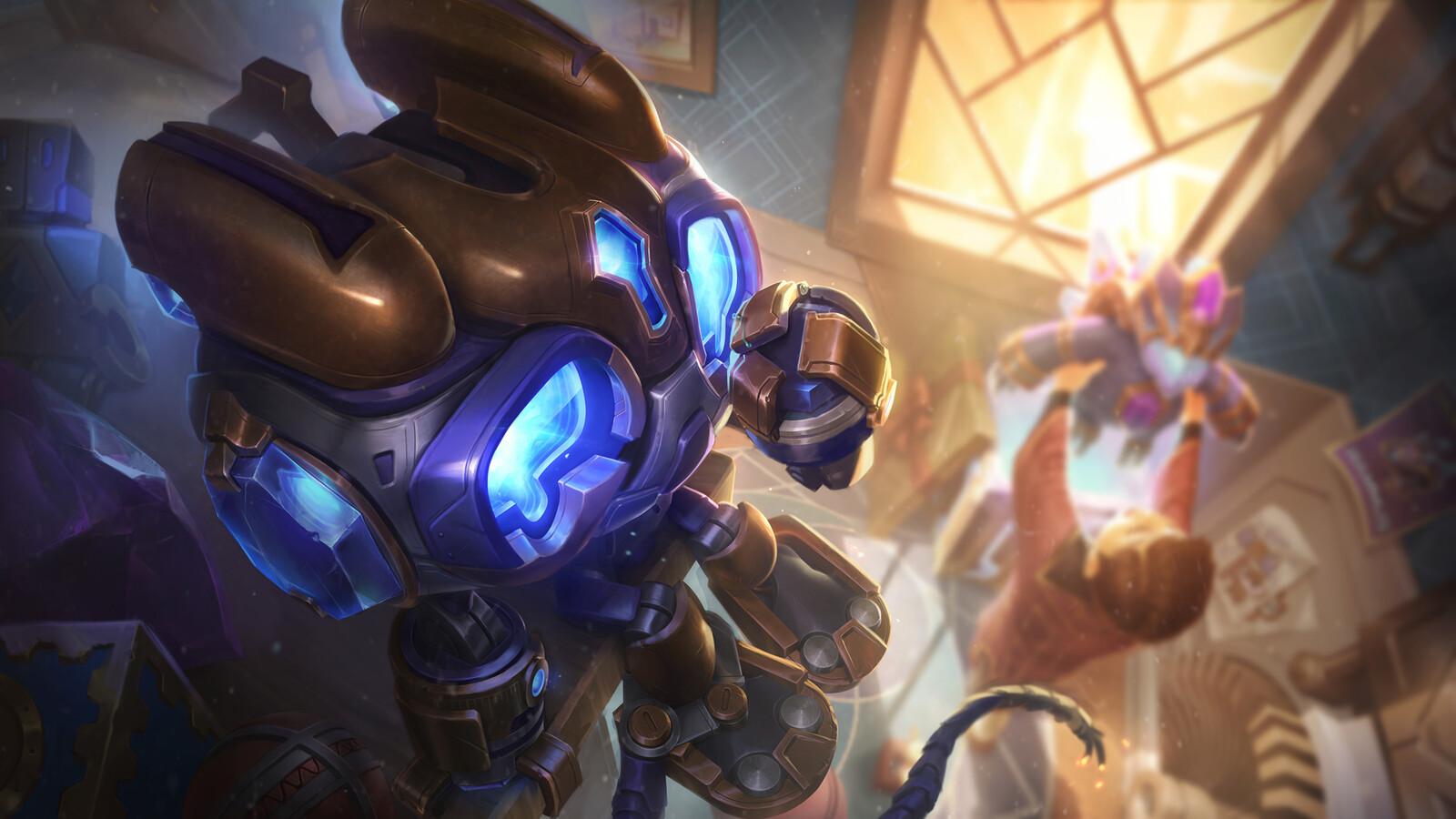 This is the official version by the League Splash Team.  You can see my version inside the process gif/video below.