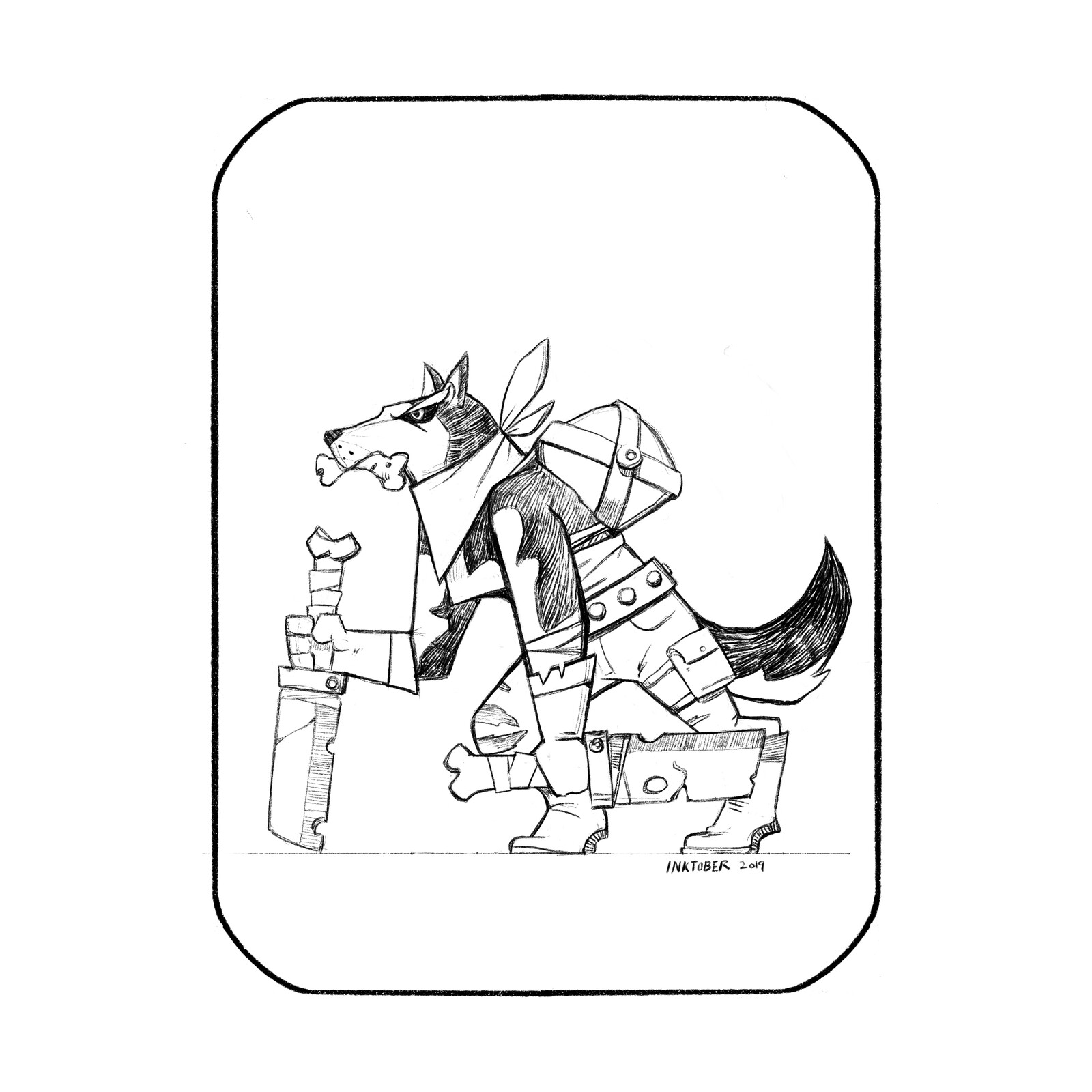 HUSKY
"HE SMELLED SOMETHING..!"