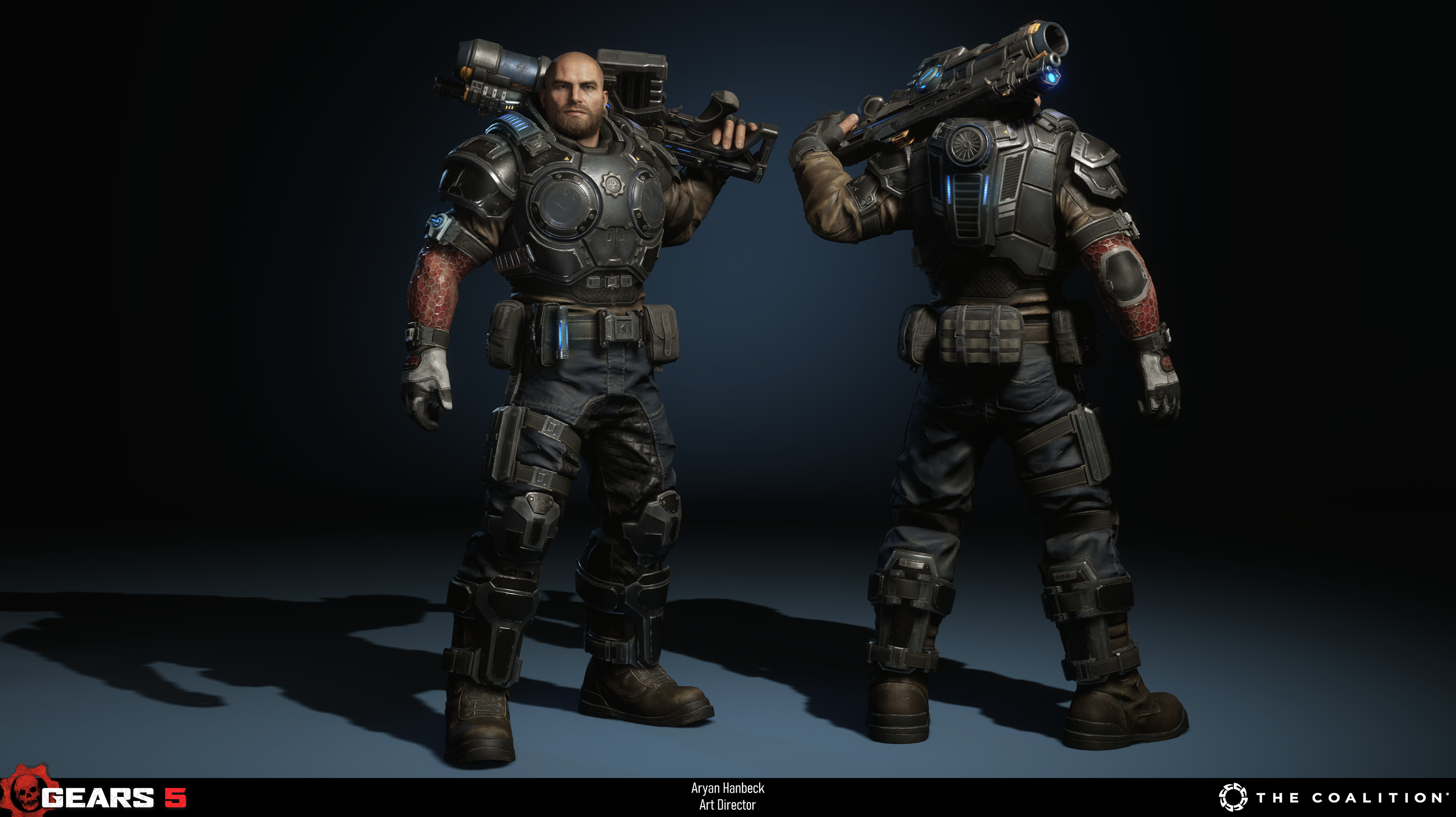 Aryan Hanbeck Gears 5 JD Character