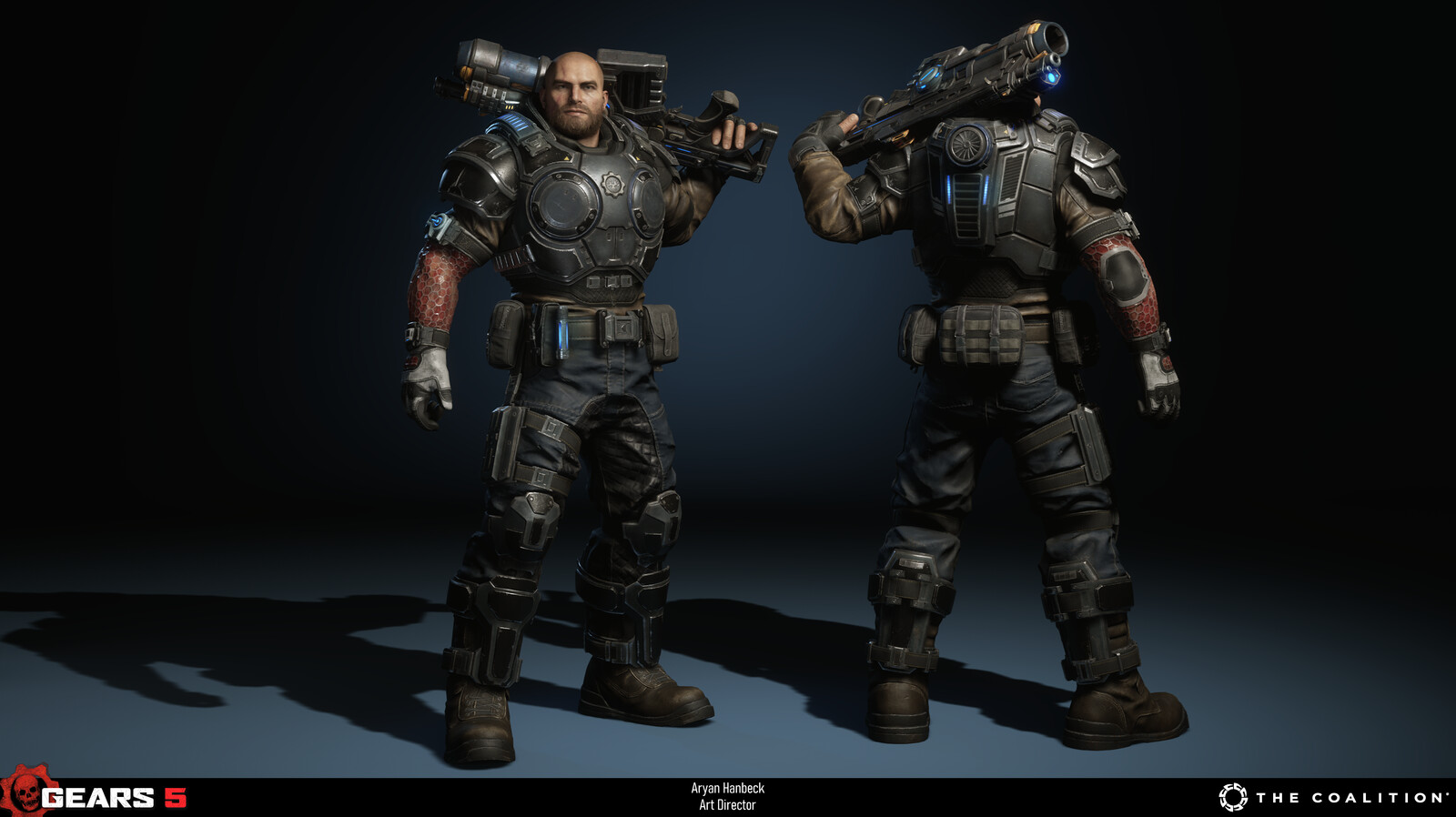 Aryan Hanbeck Gears 5 JD Character
