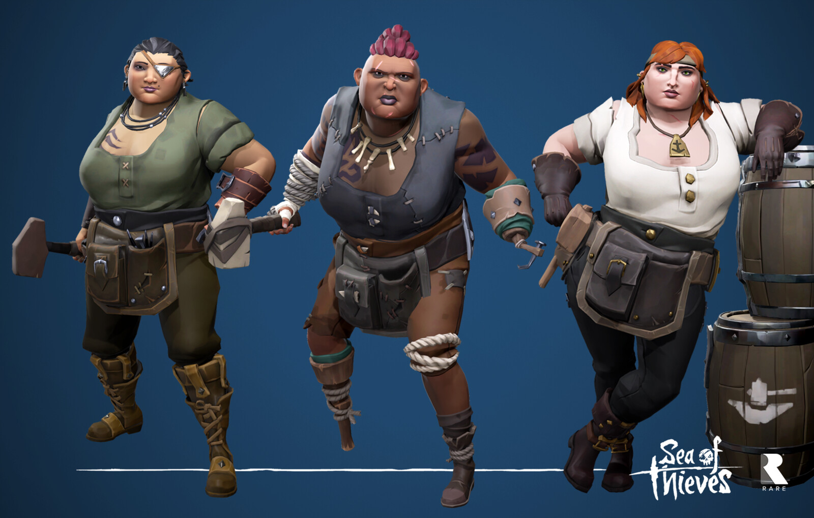 Josh "Joshimon" Mercier Sea of Thieves Shipwright NPCs