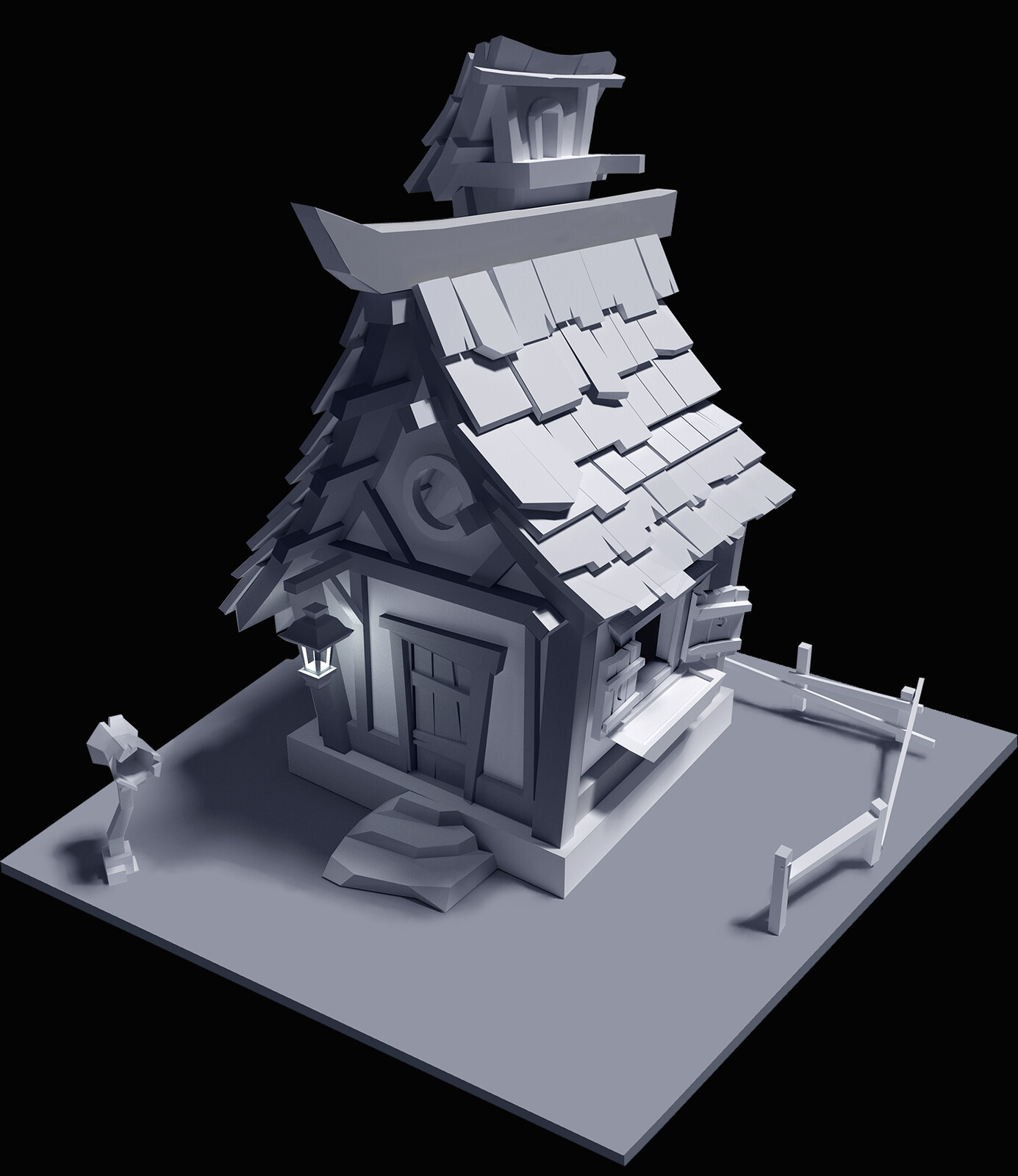changed tone before painting