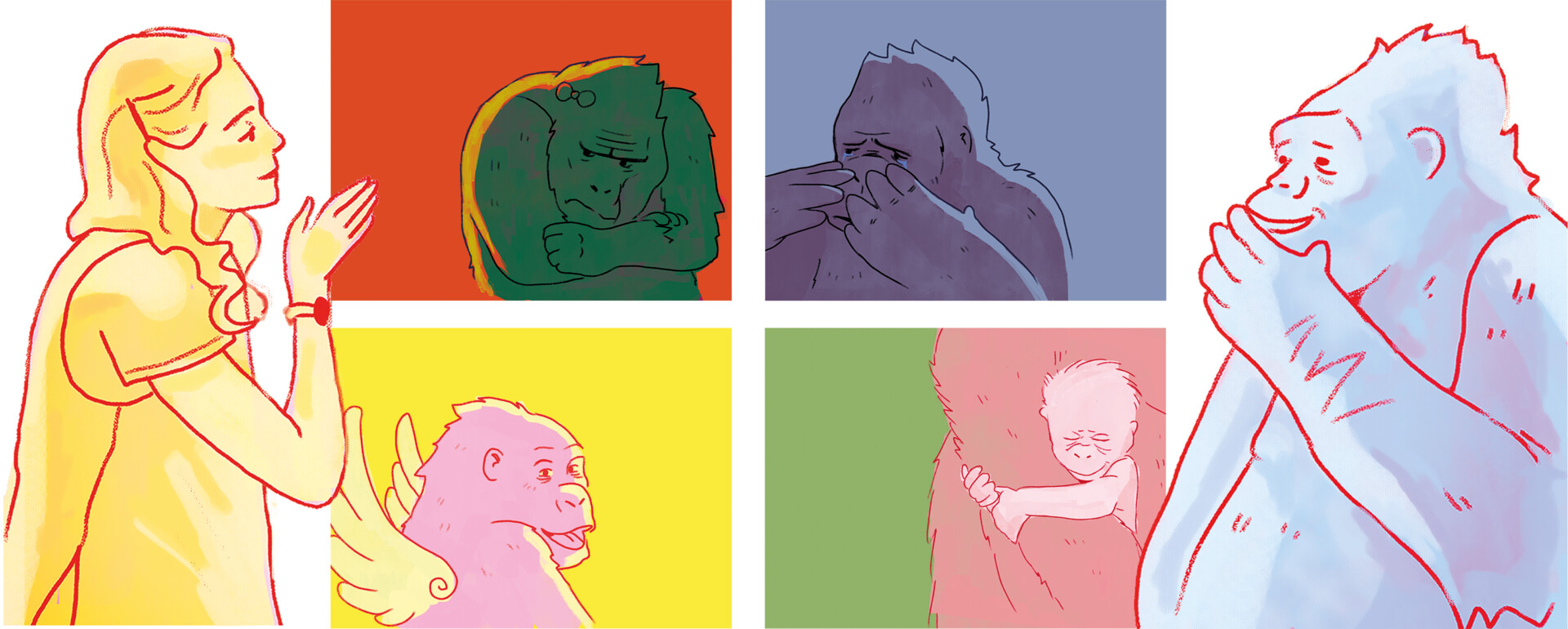 Nastya Kravchenko À¸ Ï» À¸ Koko The Gorilla