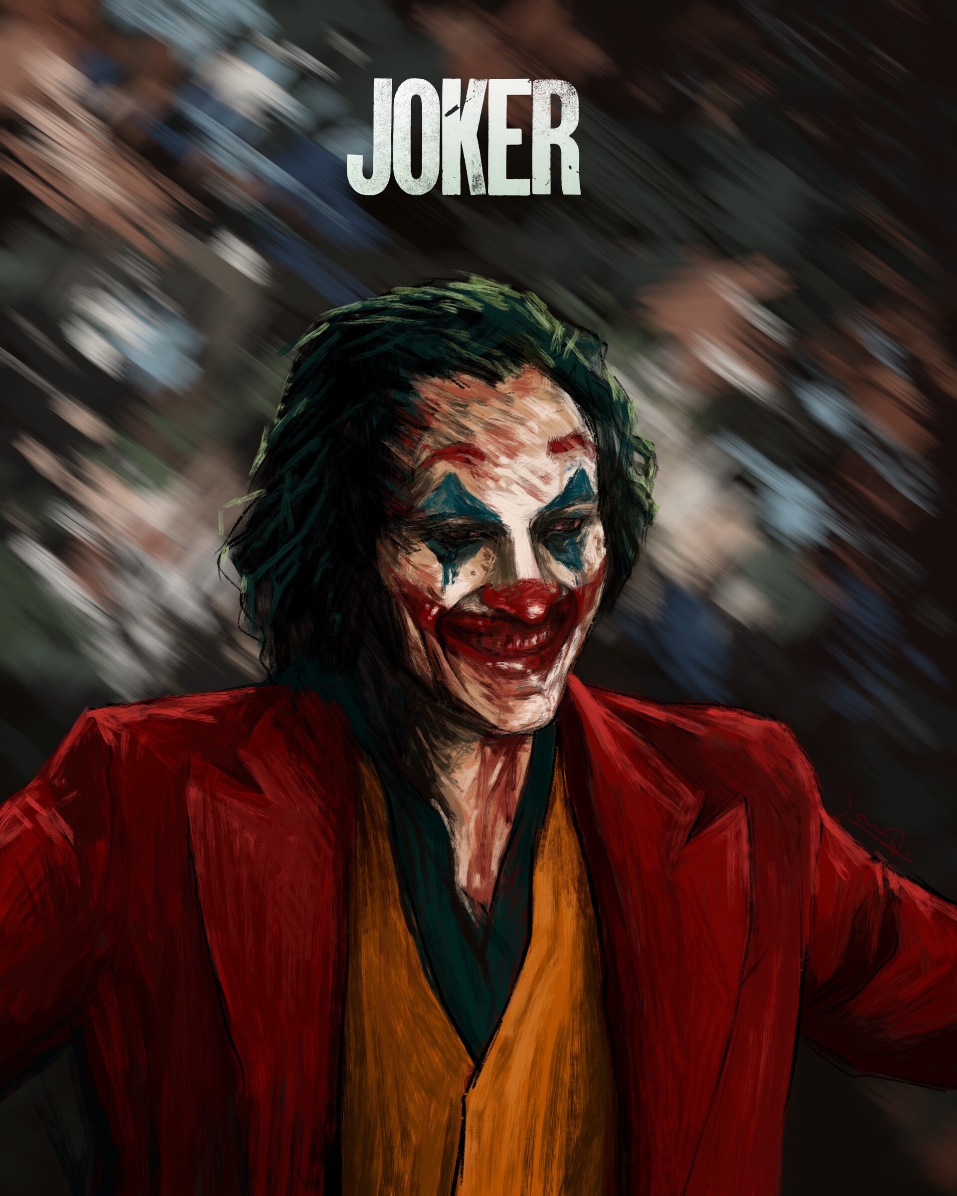 ArtStation - Joker is finally happy