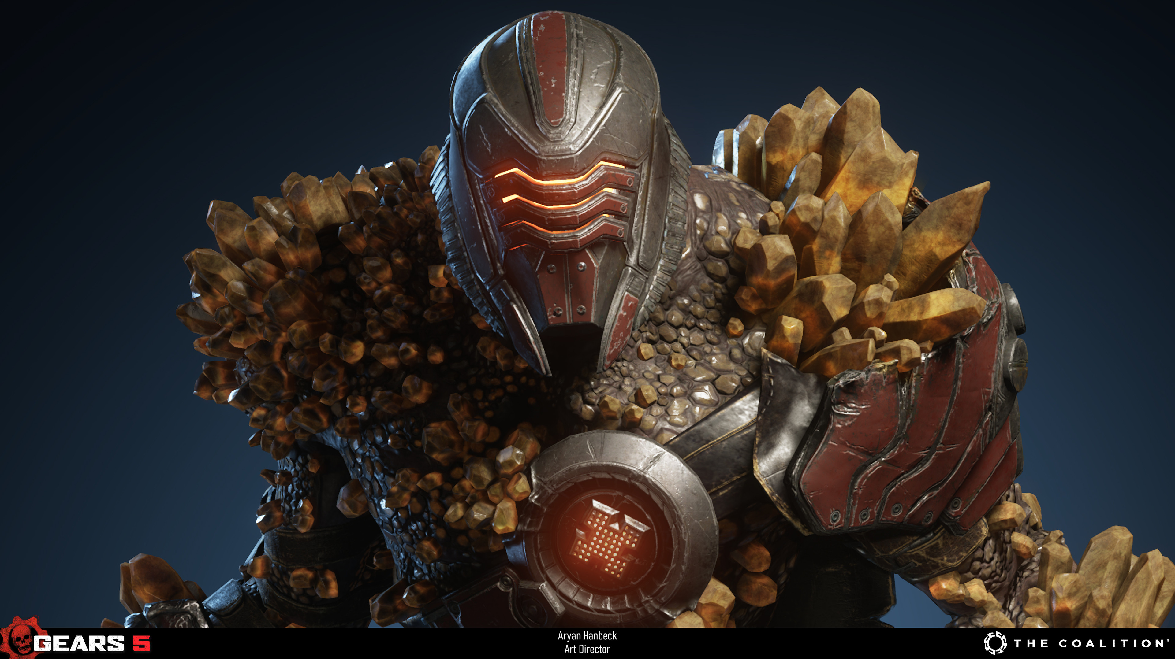 Aryan Hanbeck Gears 5 Warden Character