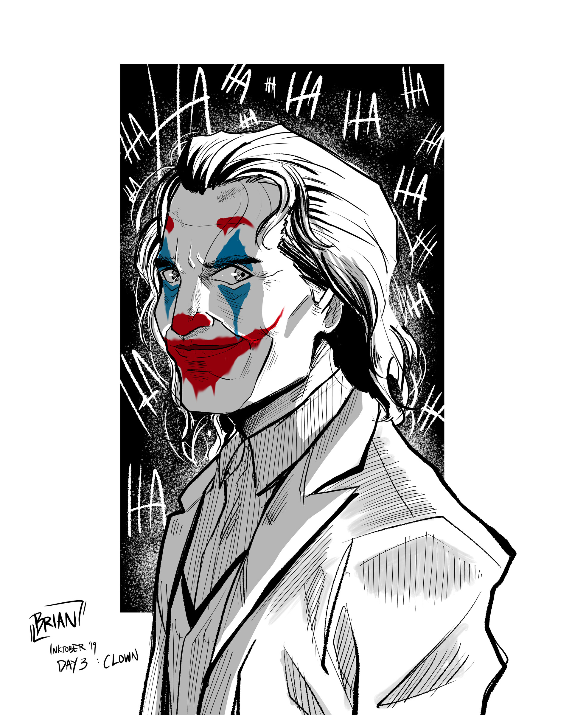 Artstation Joker Arthur Fleck Benedictus Brian