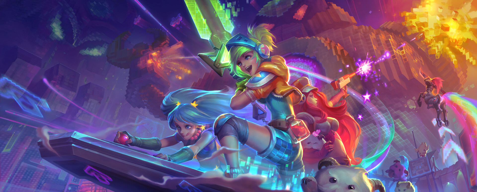 Artstation Arcade Skins Promotional Art Suke