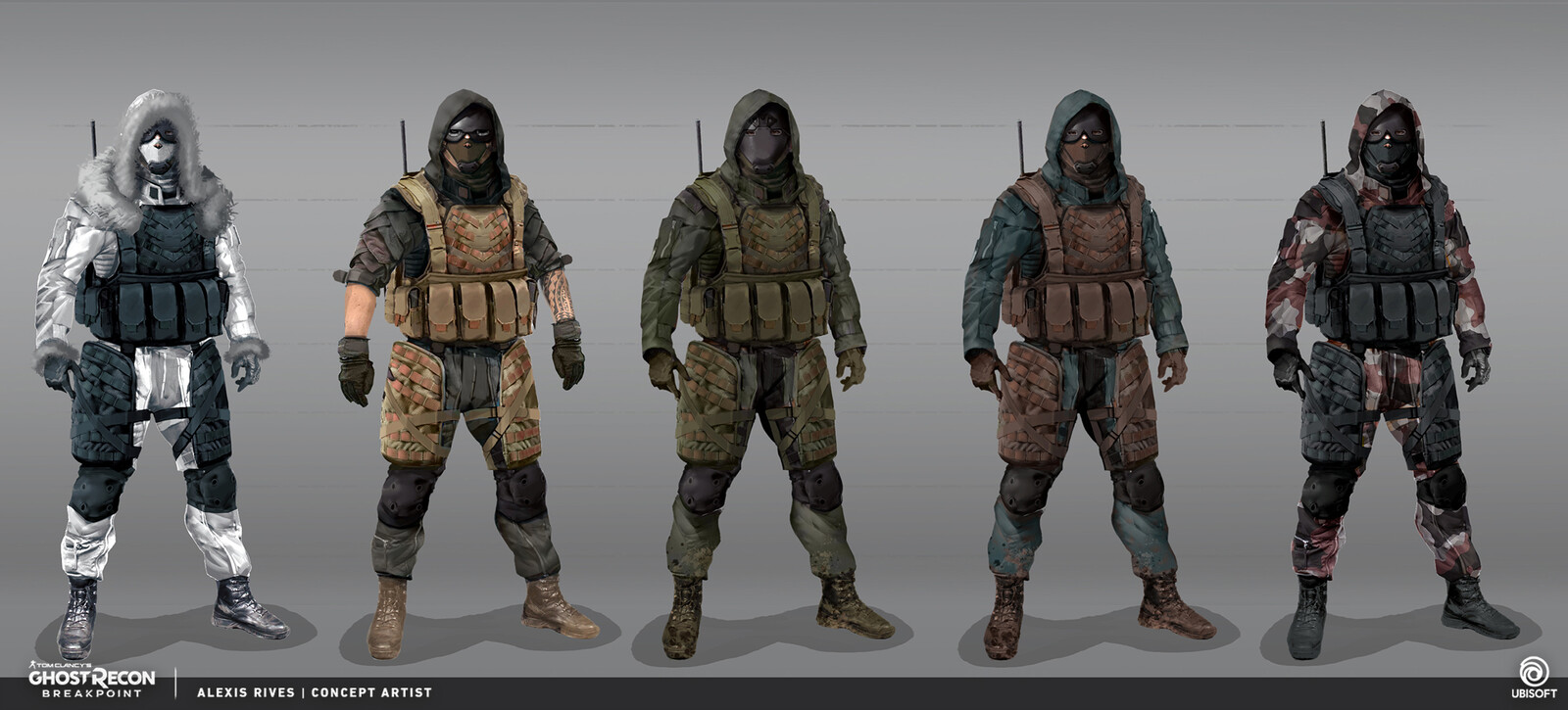 Alexis Rives GHOST RECON BREAKPOINT / PMC research