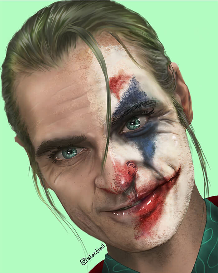 joker face instagram