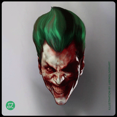 ArtStation - Batman vs The Joker - Ben Oliver
