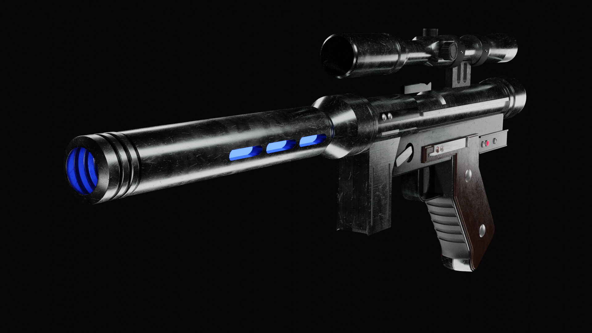 Ahmad Najib Lando Calrissian s Blaster Pistol The Se 14