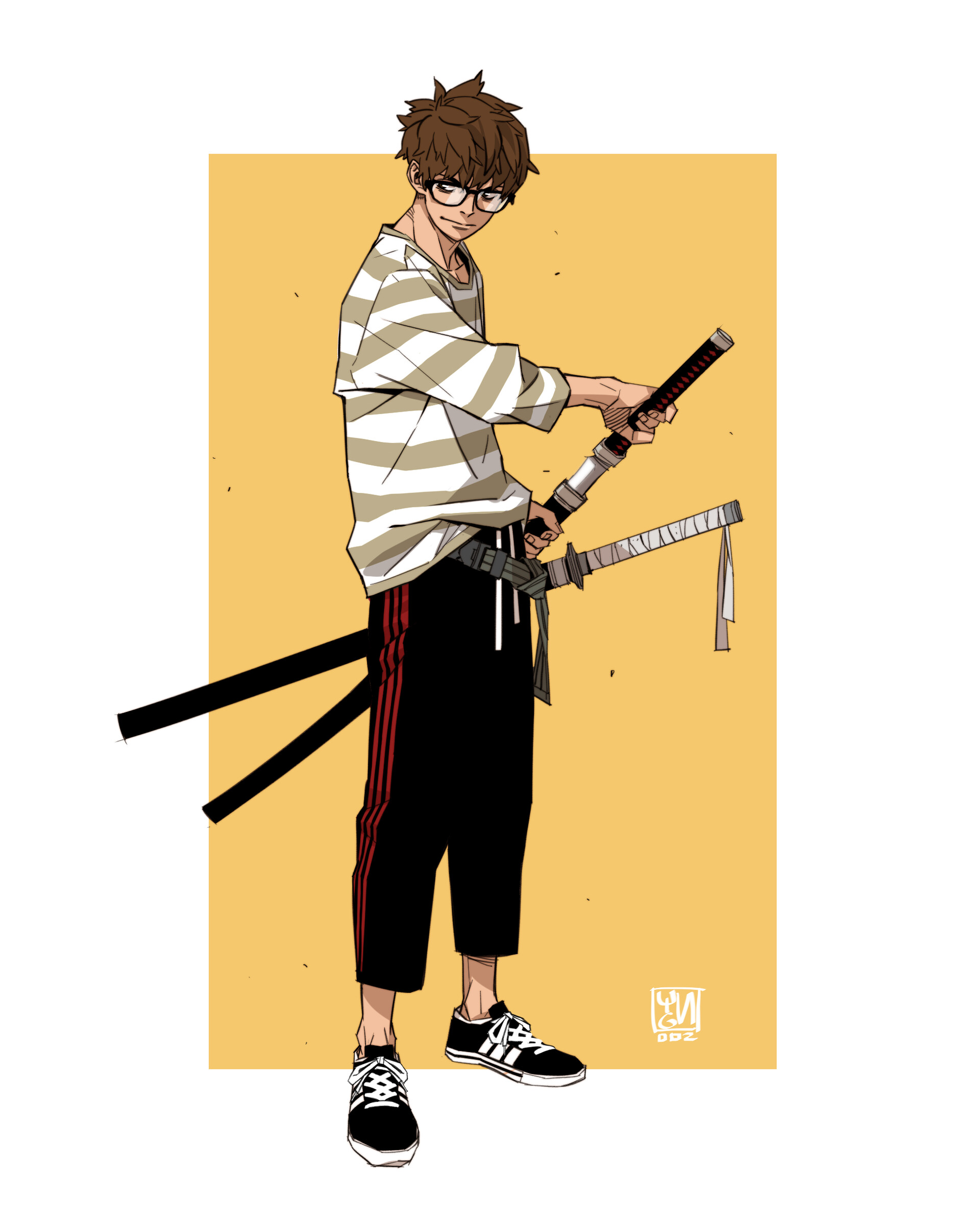 ArtStation - Swordsman, image size:1920x2400