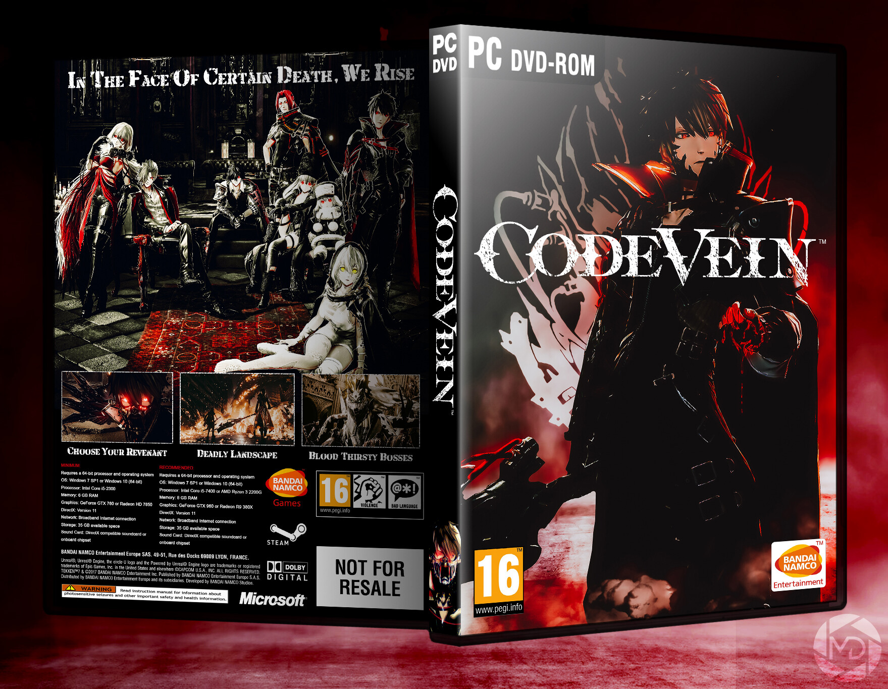 Code Vein on X: #CodeVein has surpassed 3 million copies shipped  worldwide, and it's all thanks to you. Dear Revenants, please enjoy this  commemorative illustration to show our appreciation.   / X