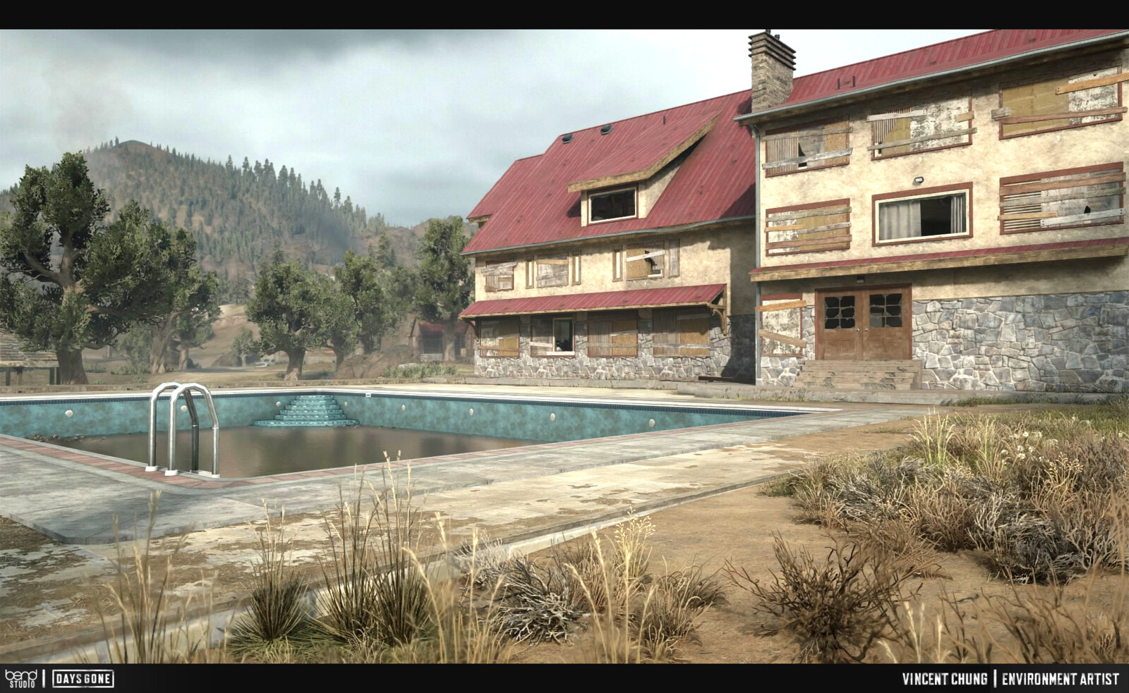 Vincent Chung Days Gone Hot Springs Camp