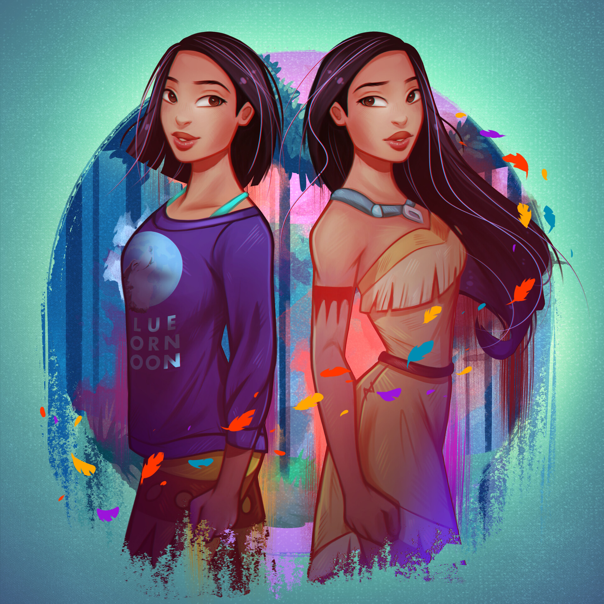 Artstation Disney Princess Pocahontas Petra Koch Titular character the daughter of the paramount chief of the powhatan confederacy in virginia, she's a very … artstation disney princess