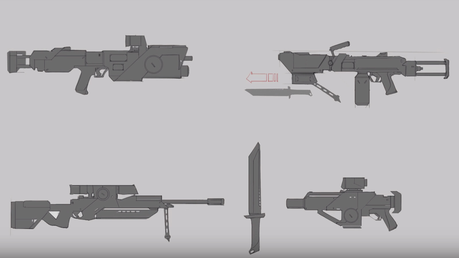 weapon roughs
