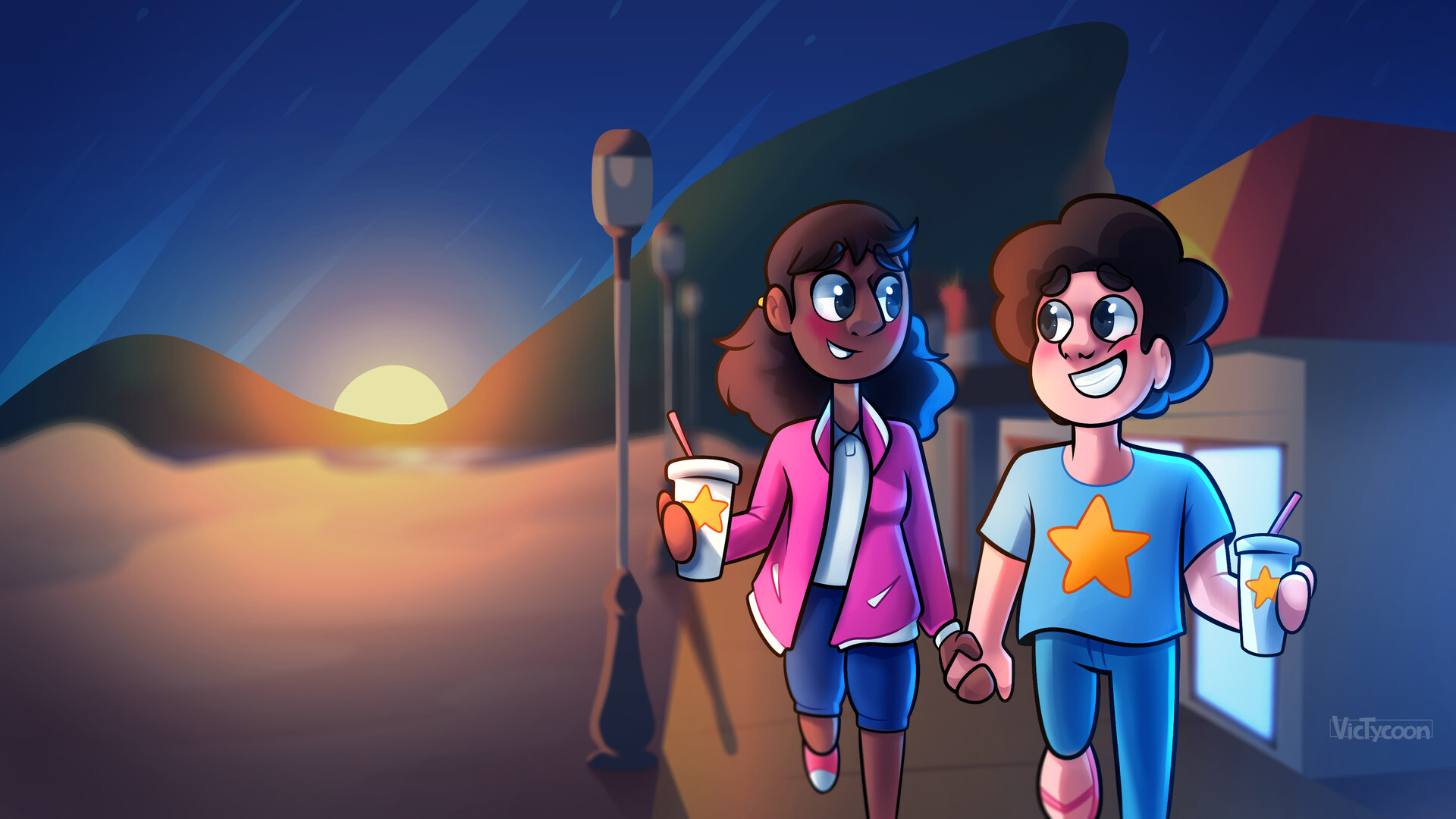 Steven Universe Steven e Connie