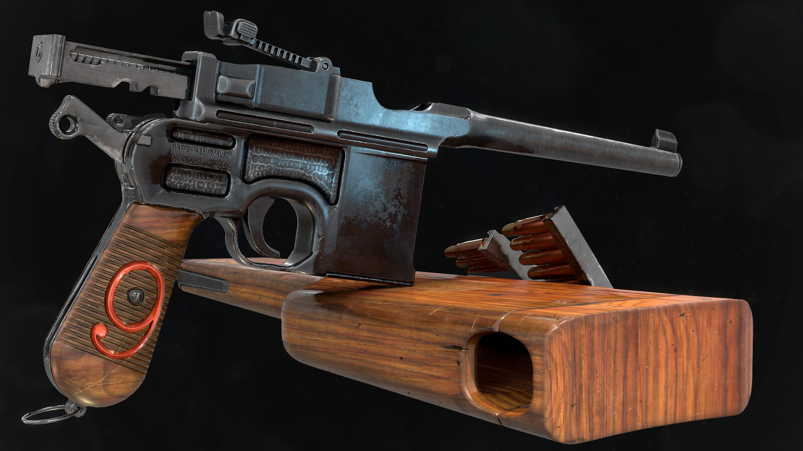 Mauser C96.