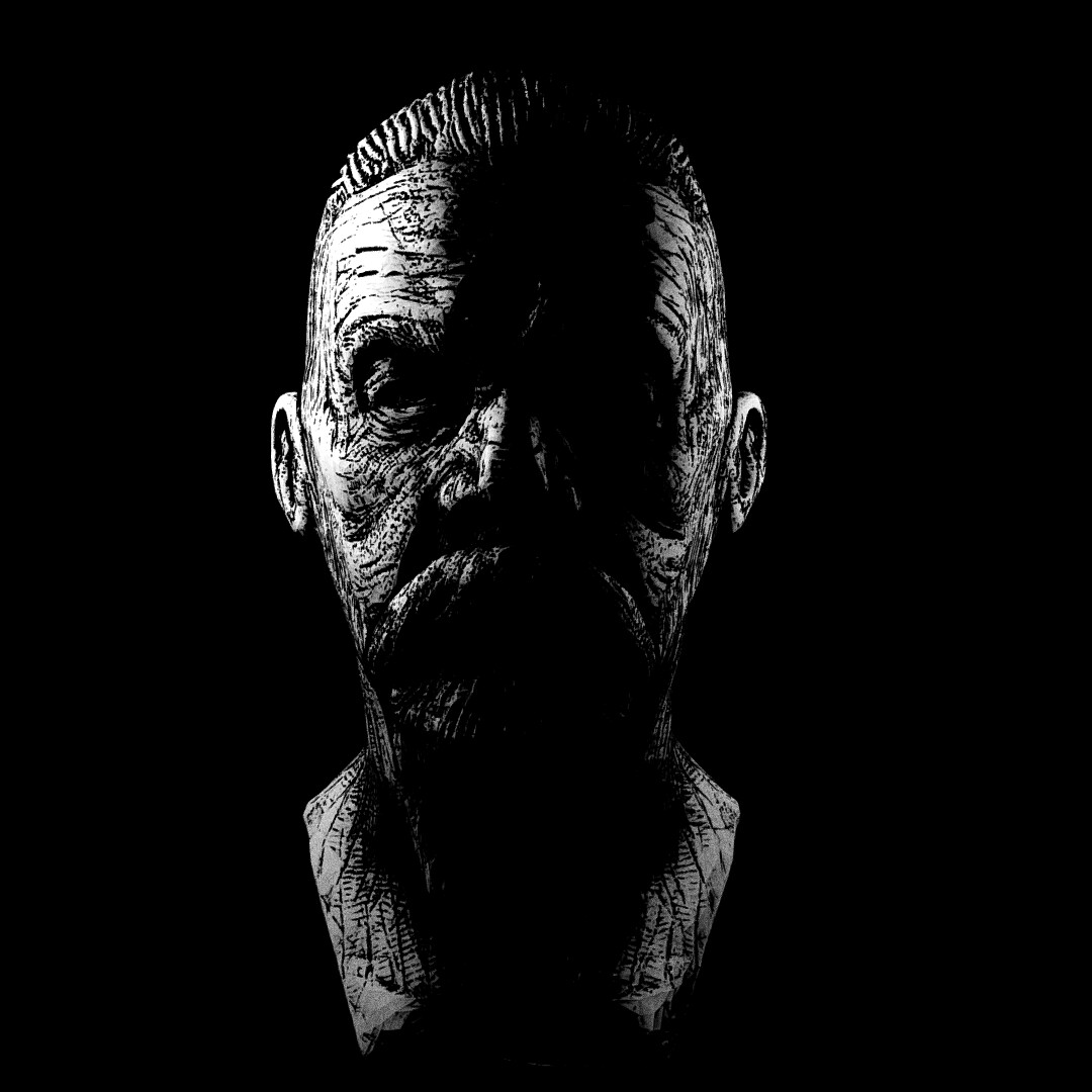 Matheus Dalla 3d Stylized Bearded Man Free Download