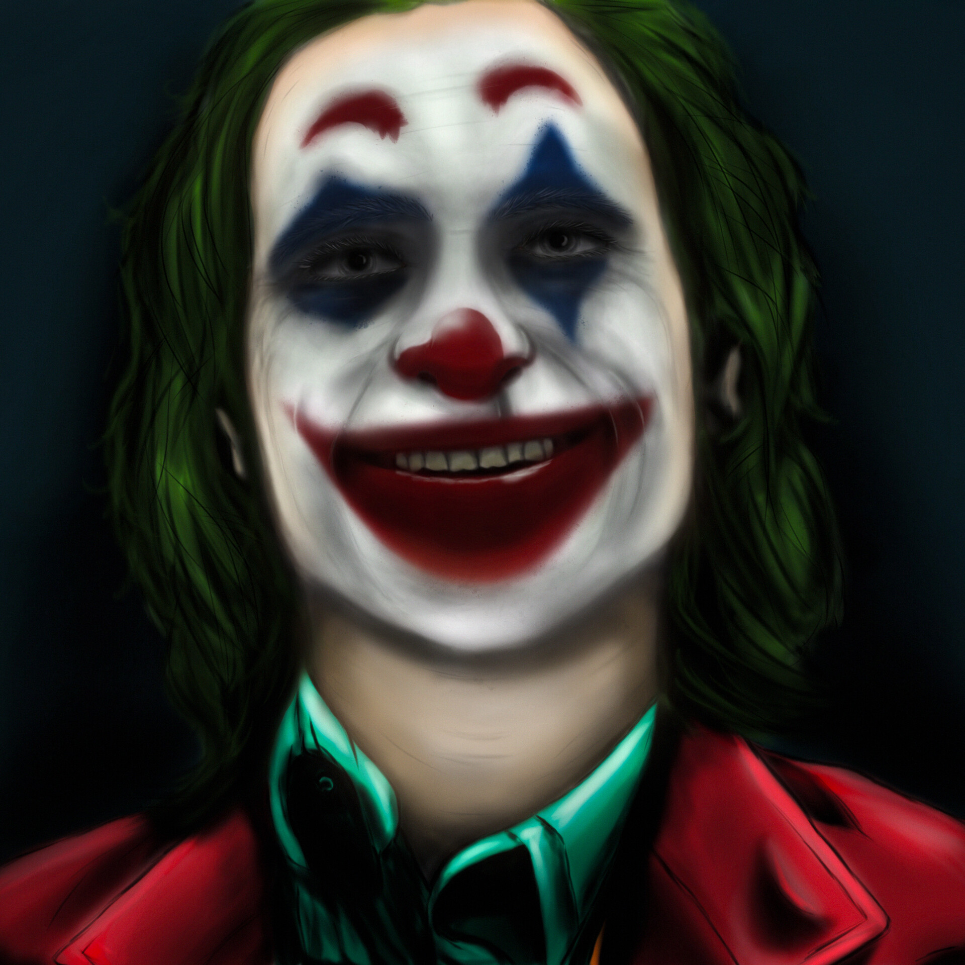 ArtStation - Put on a happy face/ Joker