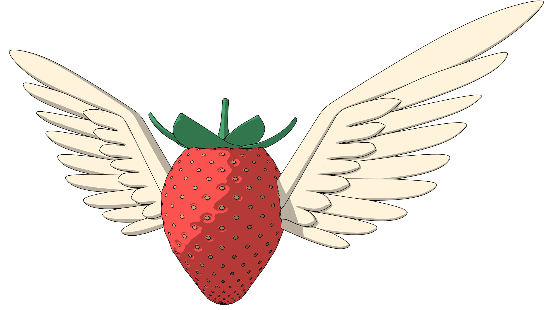 Hugo Benard Celeste Winged Strawberry