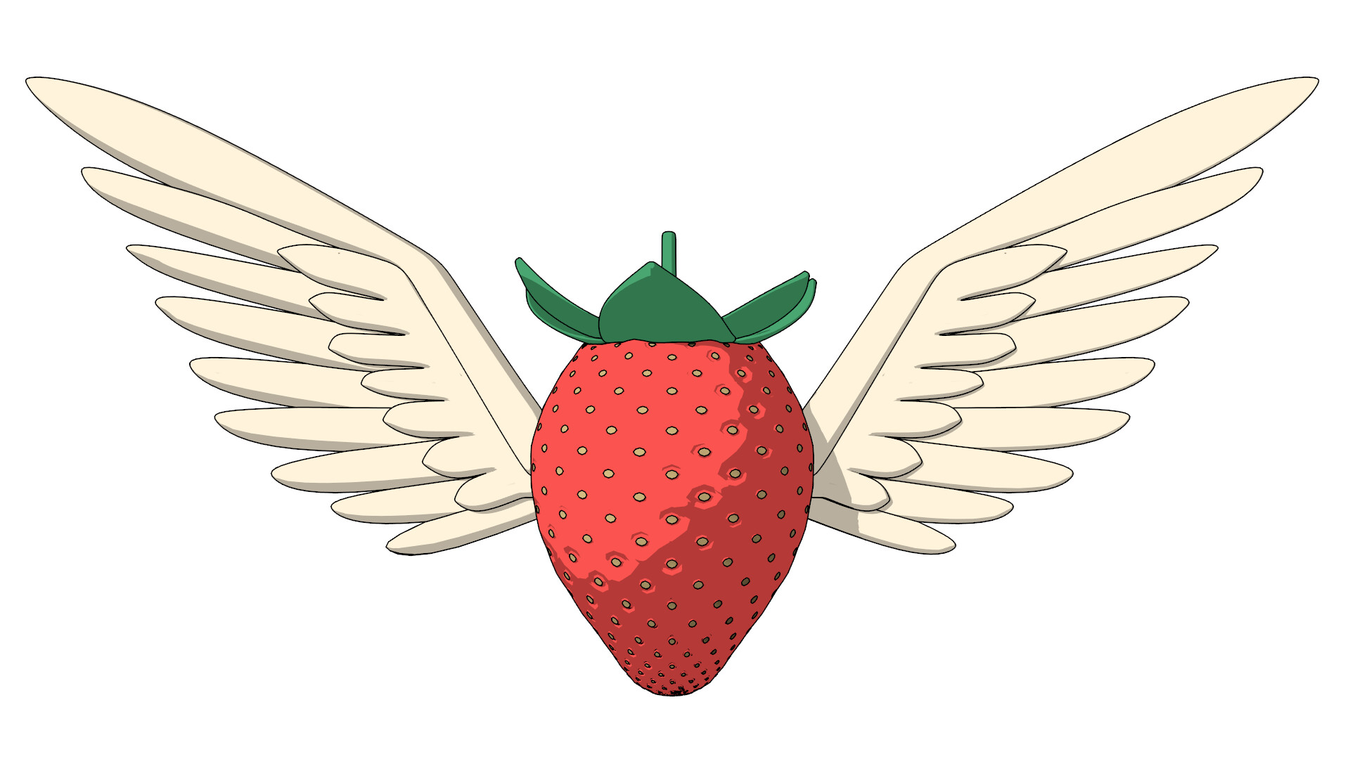Hugo Benard Celeste Winged Strawberry